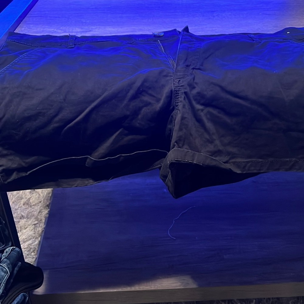 Black. Shortie. Mid Rise. Size 16